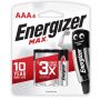 Energizer - Max Aaa - 4 Pack - 2 Pack