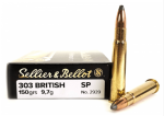 S&b .303 Sp 150GR 20 Ammo
