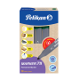 Pelican Pelikan 711 Permanent Markers Green Ink Waterproof Refillable 10-PACK