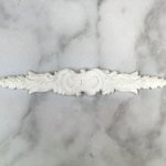JP746 White Resin Portico Scroll