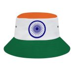 Jgeubxcm India Flag Hats Mans Women Bucket Hat Fashion Fishing Caps Lightweight Dad Cap For Summer Outdoor Beach Travel Green