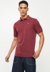Short Sleeve Small Logo Golfer - Maroon