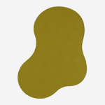 Curvy Rug - Chartreuse