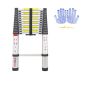 Classladder Telescopic Aluminum Telescopic Ladder For Outdoor Indoor Use - 2 Meter