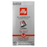 Illy Classico Classic Roast Lungo Capsules 10 Pack
