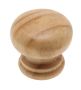Knob Pine - 33MM Laquered 10PACK