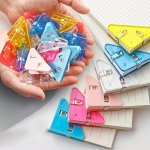 5PCS Triangle Corner Clips - Versatile File Paper & Photo Organizer For Desk Organization