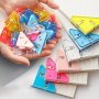 5pcs Triangle Corner Clips - Versatile File Paper & Photo Organizer For Desk Organization