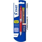 Pilot 0.5 Clutch Pencil + 0.5 Leads + Eraser