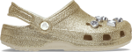 Classic Glitter Embellishedellished Clog Kids Age 5+ - Gold J6