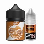 Dispo Drops – Caramel Vanilla Tobacco Salts mtl Flavouring Kit 60ML