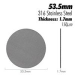 Coffee Accessories Puck Screen 316 Stainless Steel 53.5MM 1.7MM