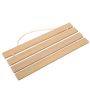 Magnetic Wooden Photo Frame Poster Scroll Hanger Wall Art Display 21CM