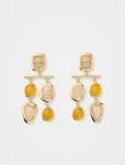 Signature Sylvia Stone Earrings - 0 Orange sand
