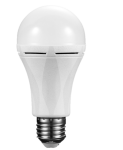 5W A60 Rechargeable Fast Charge E27 LED Bulb - Cool White