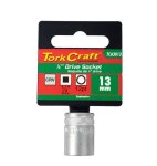 Tork Craft Socket 13MM 1 4" Crv 12PT