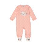 Novelty Embroidered Cat Babygrow