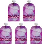 Reusable Baby Puree Food Pouch Plastic Storage Pouch