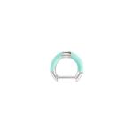 Seimia Single Earring Sterling Silver Turquoise Enamel