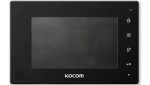 CC03-15 Kocom - 4 Wire 7 Colour Handsfree Video Kit - Black 1 Gate Station & 1 Monitor Expandable To 2 Gate Stations &