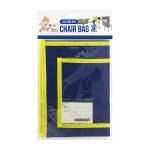 Marlin Kids Polyester Chair Bags Assorted 40 X 40CM Burgundy Grey Green Yellow Red Blue Pack Of 6
