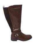 Ladies Savoy Extra Wide Fit Calf Boot - 8 Brown