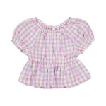 Older Girl Gingham Styled Top