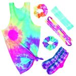 Neon Tie Dye Fashion Design Super Set
