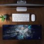 Diving Owl By Nathan Pieterse Large Desk Pad