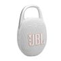 JBL Clip 5 Ultra-portable Waterproof Bluetooth Speaker – White