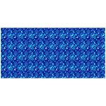 Futuristic Shapes On Blue Background 3M Rectangle Tablecloth
