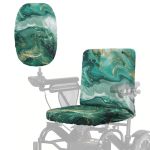 Estailounic All-in-one Mobility Scooter Seat Cover Comfortable Washable Seat Cover For Disabled People Indoor And Outdoor Activi