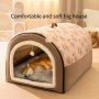 1PC Winter Warm Removable And Washable Dog Bed Four Seasons Universal Pet Sleeping Nest For Large Dogs