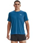 Men's Ua Streaker Run Short Sleeve - Cruise Blue Sm