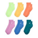 Nike Kids Cushioned 6 Pack Ankle Socks
