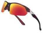 Xagger Polarized Sport Sunglasses For Men Women Wrap Around UV400 Running Baseball Softball Cycling Golf Hiking Fishing Driving