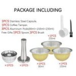 Coffee Accessories Steel Reusable Coffee Capsule Compatible Wareset A
