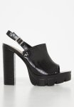 Movida 2 Slingback Block Heel - Black