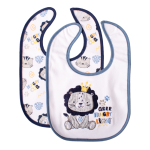 Baby Jersey Bib Lion 2 Pack