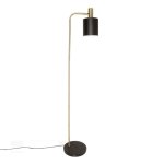 Remi Metal Floor Lamp With Marble Base