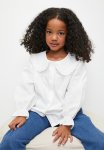 PoP Candy Peter Pan Collar Shirt - White
