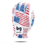 Bender Gloves - Men's Golf Glove Durable Mesh Material Unique Golf Gloves Men Right Handed Golfer Wear On Left