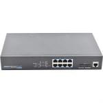 Utepo 8P Gb Man Poe + 2P Sfp Up