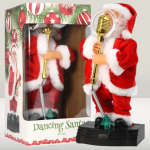 Festive Dancing Santa Room Decor 30CM