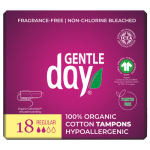 Organic Cotton Tampons Regular