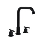 - Deck Mounted Slim Handle Mixer Blackened Brass