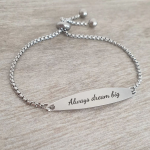 Gabriella Stainless Steel Bracelet Adjustable Size Ready In 3 Days