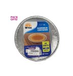 3001 Round Foil Tray 400ML-10S