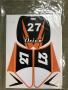 Dirt Bike Sticker Kit Orange