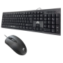 Mikuso KB-C049 USB Wired Keyboard And Mouse Combo 104 Keys 1200 Dpi USB 2.0